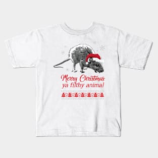 Merry Christmas Filthy Animal Kids T-Shirt